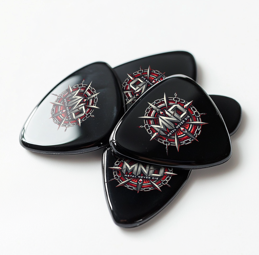 kit 10 Palhetas Oficial MND Para Riffs Pesados e Solos Insanos!