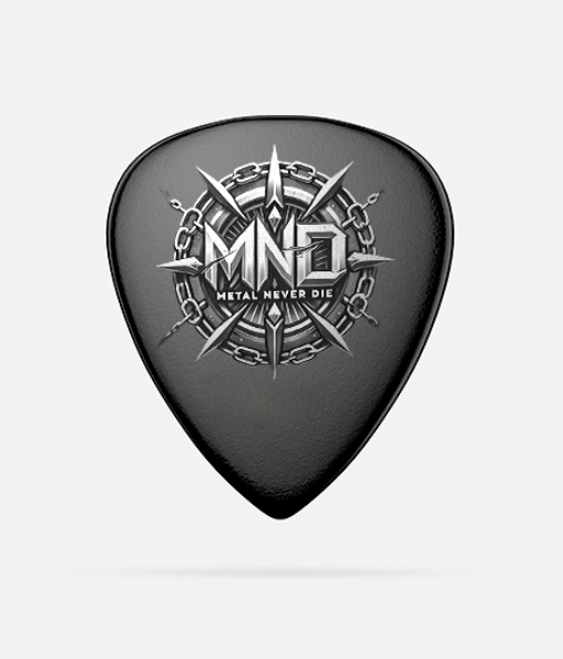 kit 10 Palhetas Oficial MND Para Riffs Pesados e Solos Insanos!